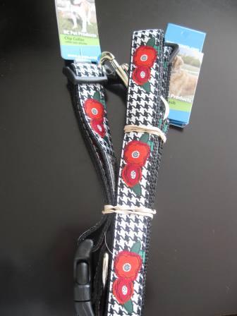 best dog blog, champion of my heart, rc pet products collar and leash (poppies)