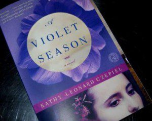 A violet season - book cover book review