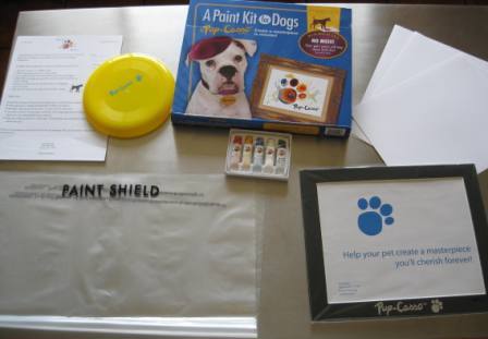 best dog blog, champion of my heart, pup-casso art kit supplies