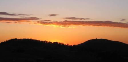 best dog blog, champion of my heart, sunrise in the Colorado Rocky Mountains