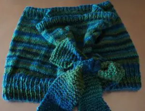 knitted shawl photo