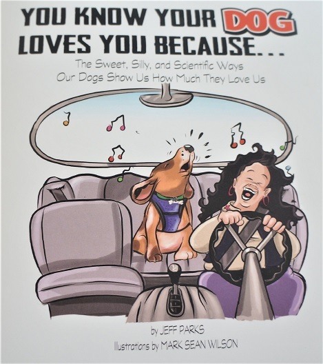 book review you know your dog loves you because book cover