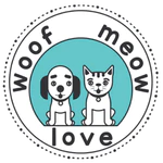 woof meow love logo
