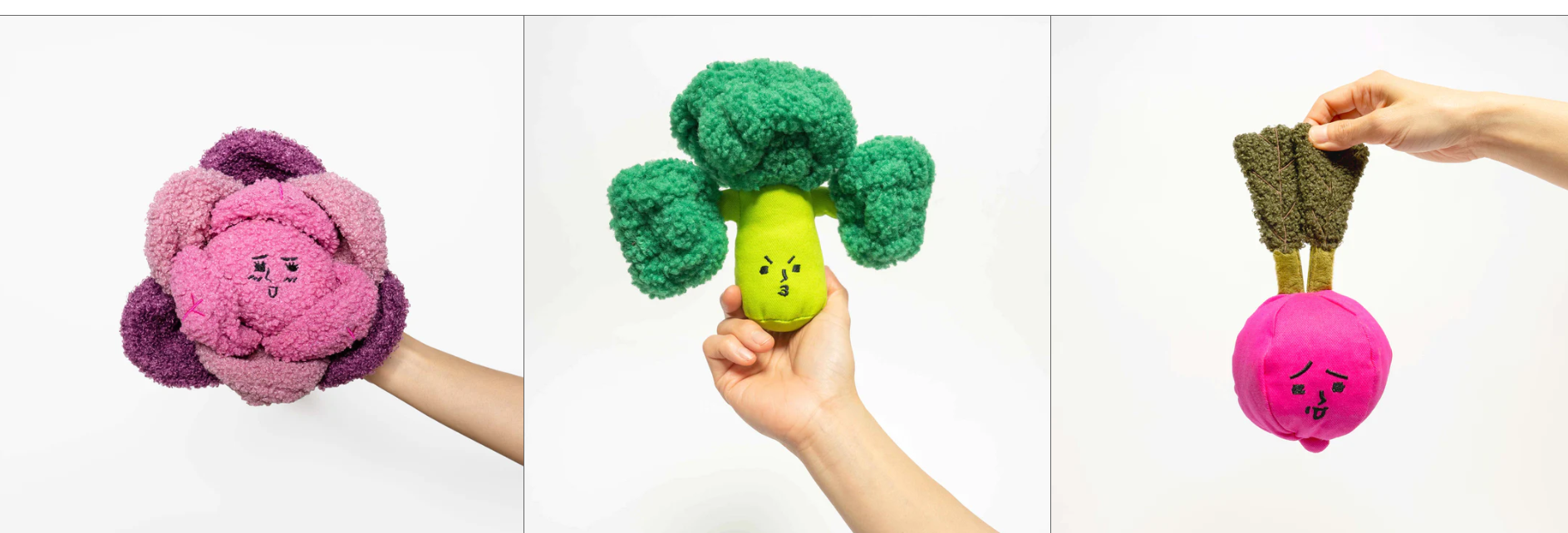 furryfolks vegetable toys