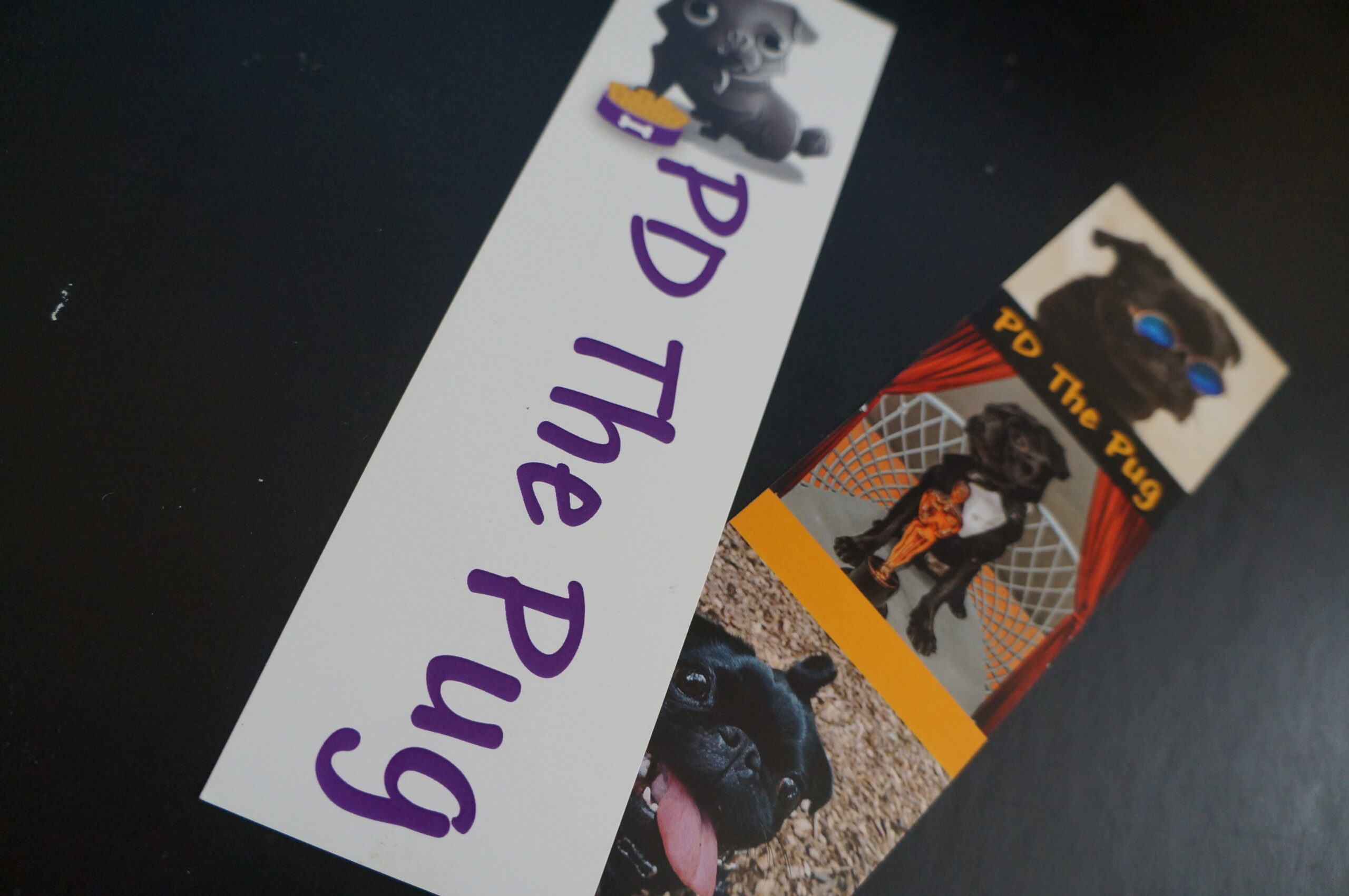 PD the pug bookmarks