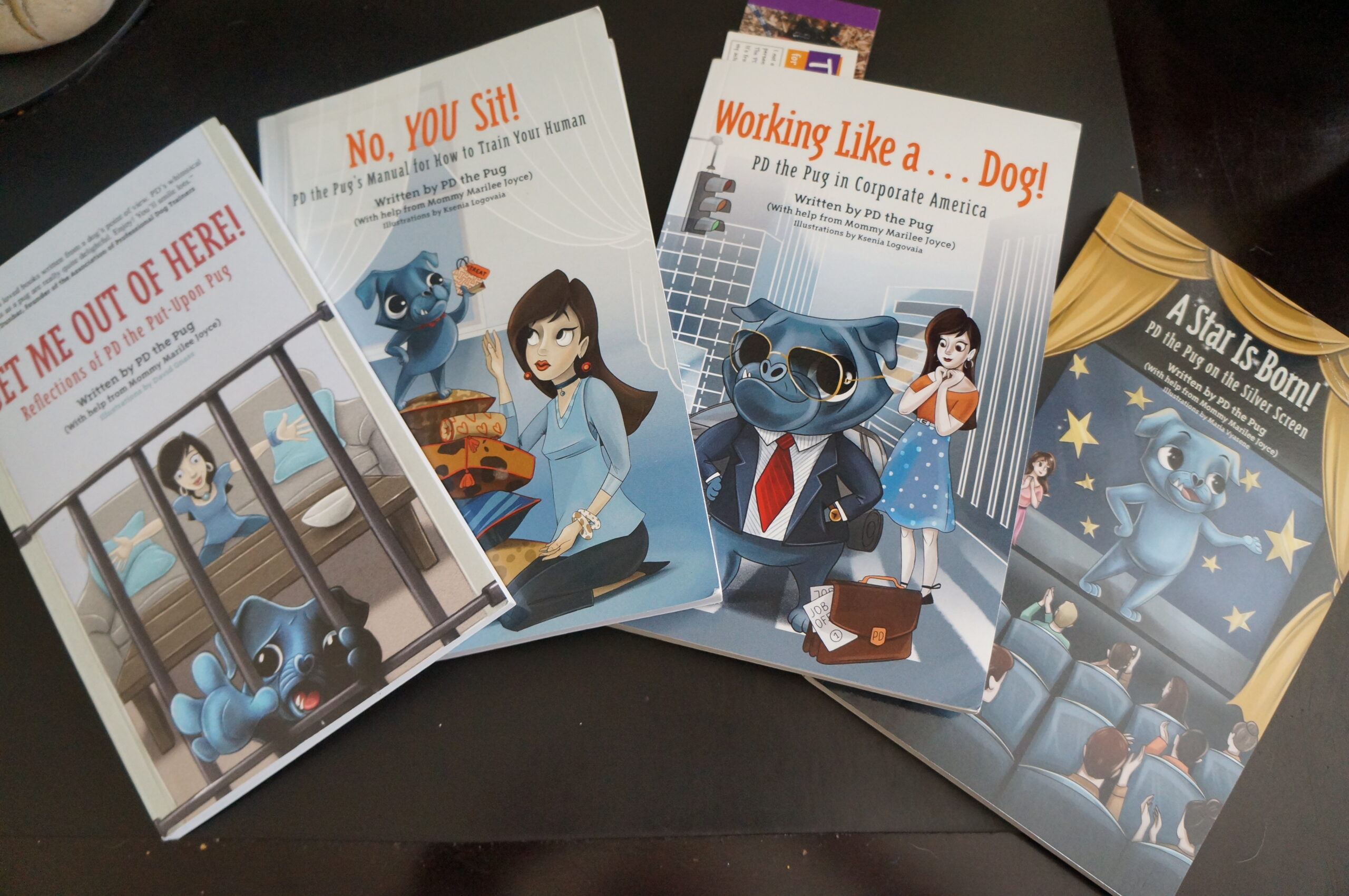 PD the pug books - dog book reviews