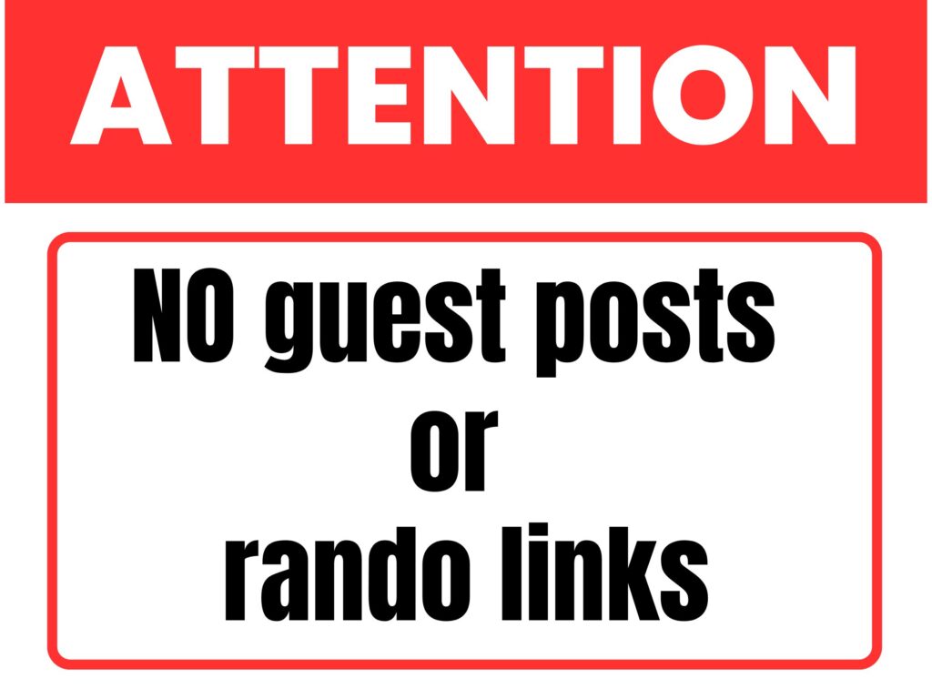 champion of my heart no guest posts or links main graphic