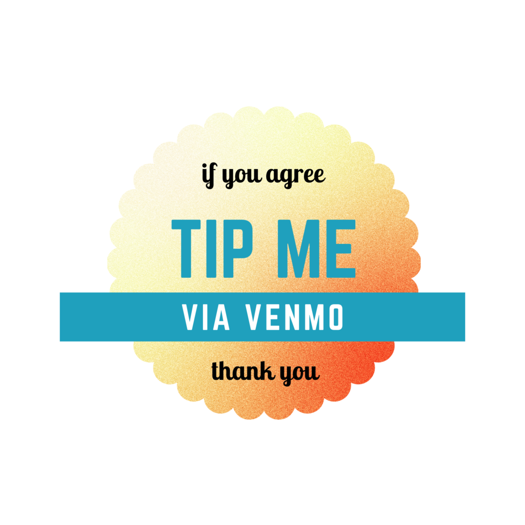 roxanne hawn venmo tip me badge