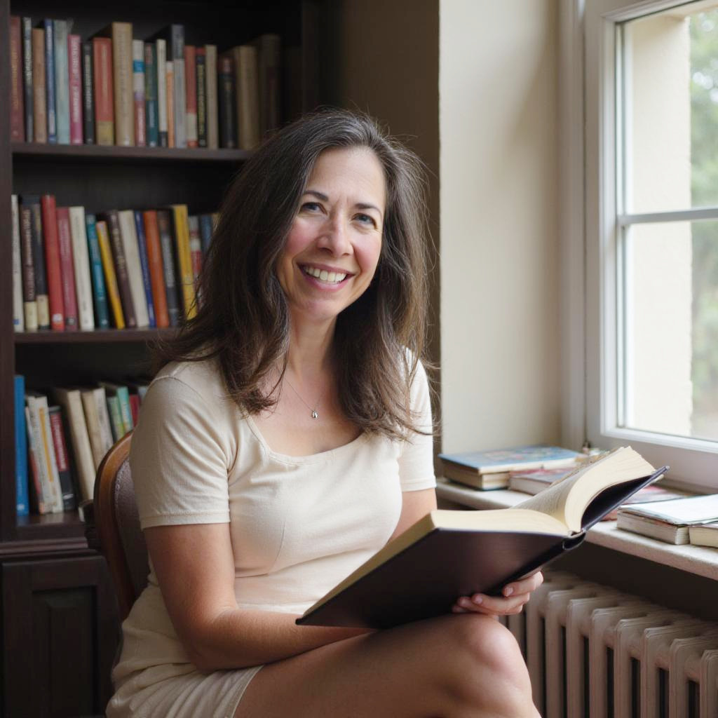 roxanne hawn photo (created using an AI tool, but based on real photos)