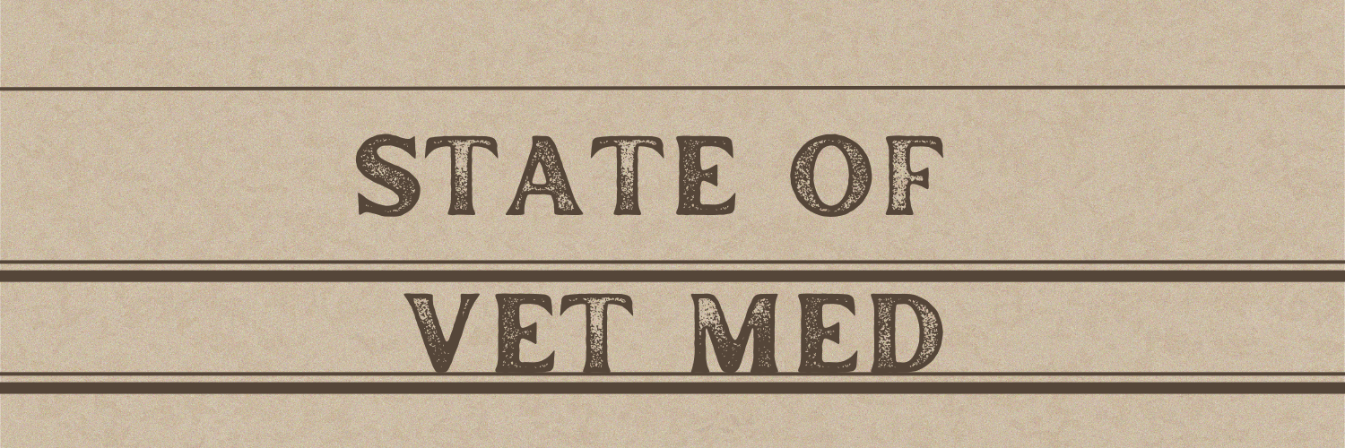 the state of vet med banner graphic