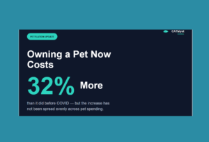 pet ownership inflation stats -- owning a pet now costs 32% more
